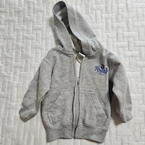Royal's Baseball Hooded Jacket Size 12 Months - Picture 1 of 4